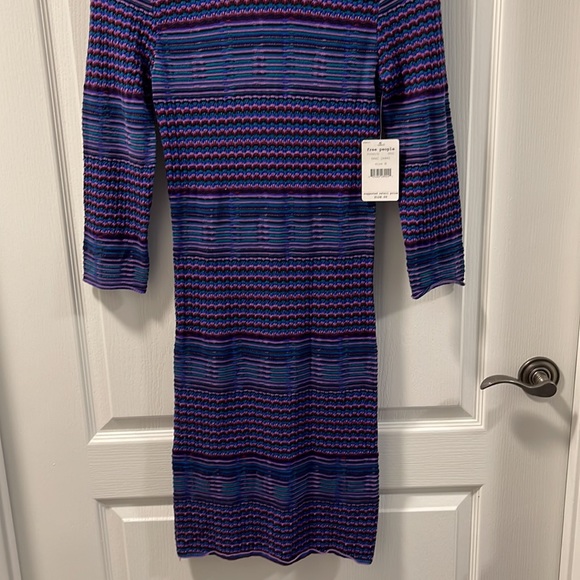 Dress by Free People. Size M. ๐๐๐ Lightweight sweater dress. NWT. - Picture 3 of 13